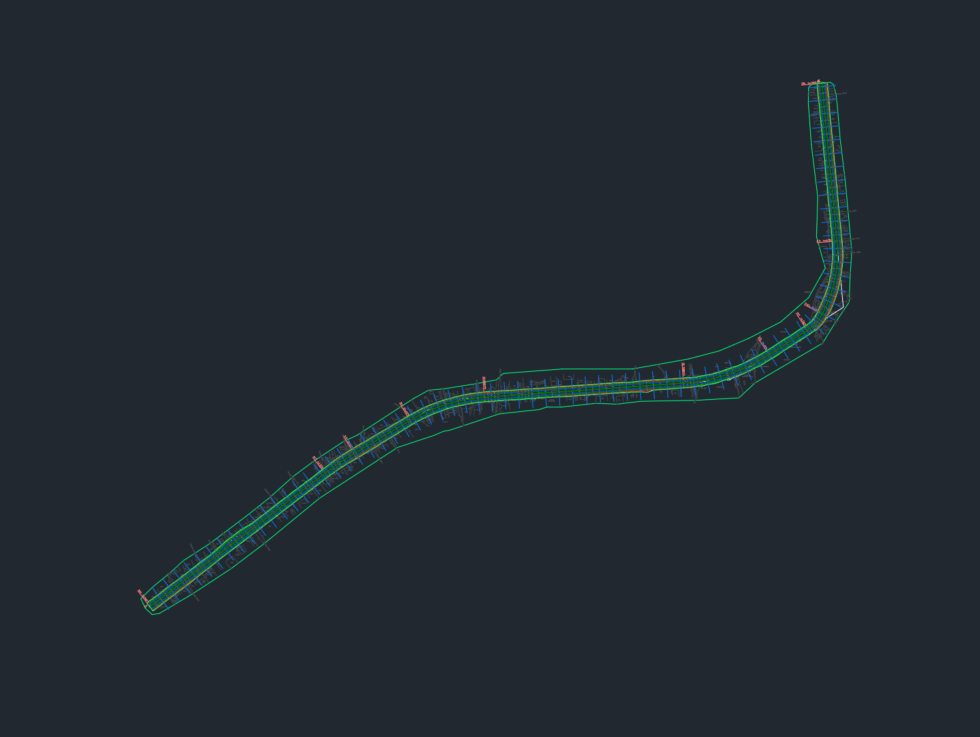 Horisontalgeometri i Civil 3D